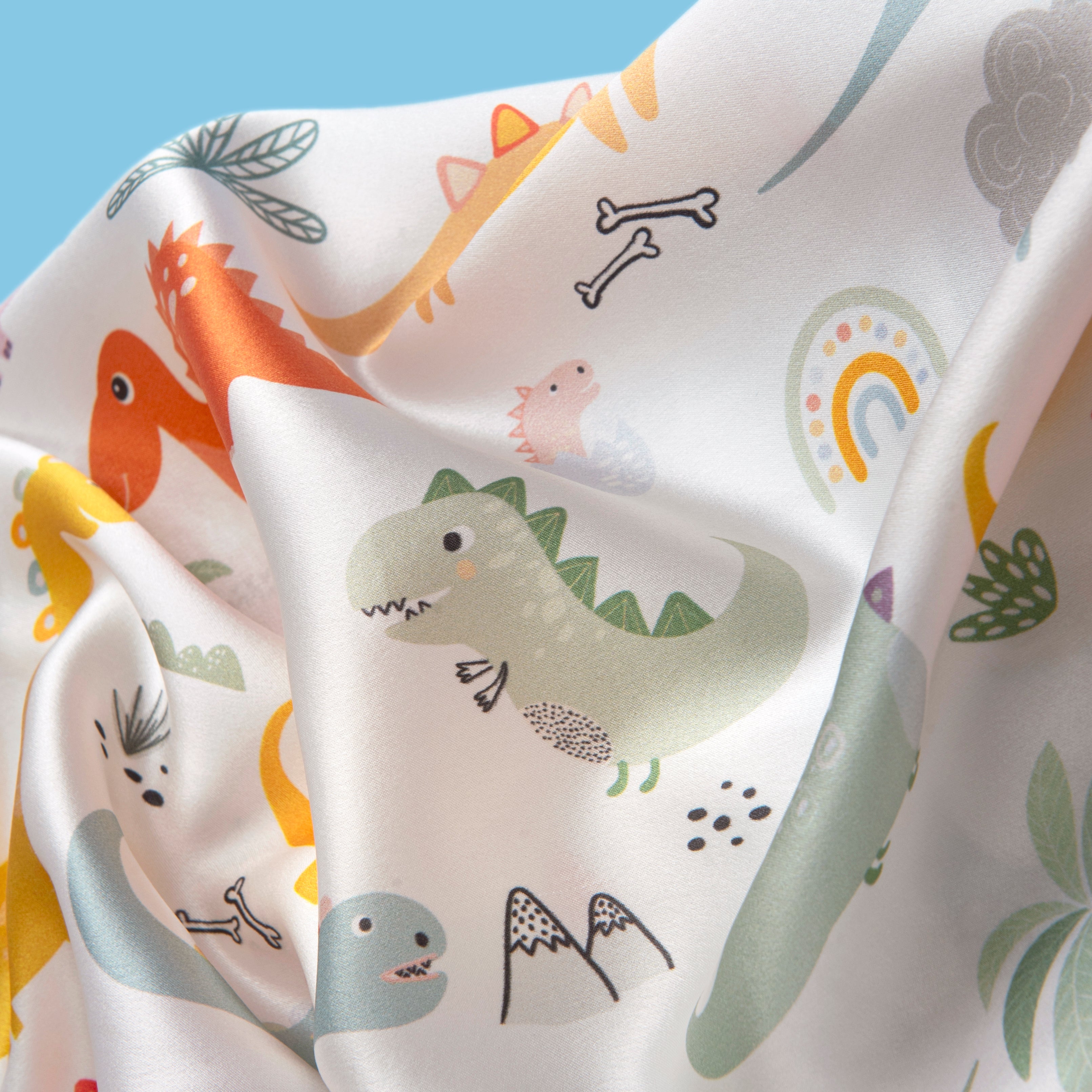 Silkosaurus Zippered Pillowcase