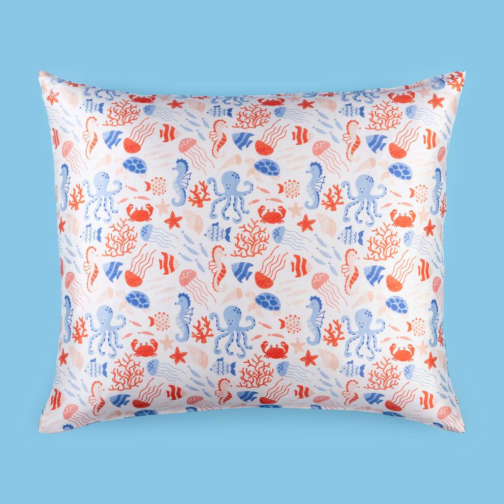 Sea How Silky Zippered Pillowcase