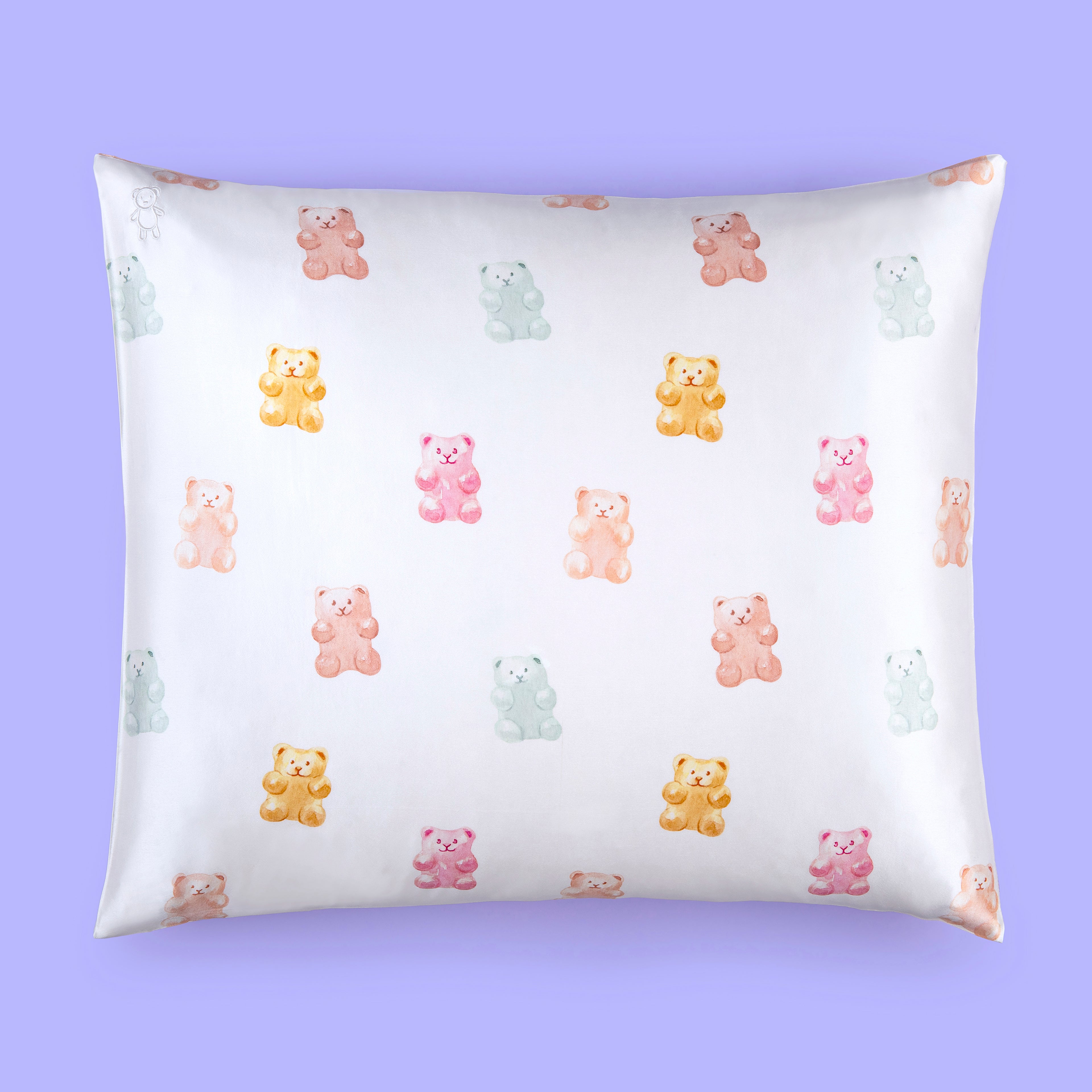 Rainbow Gummy Zippered Pillowcase