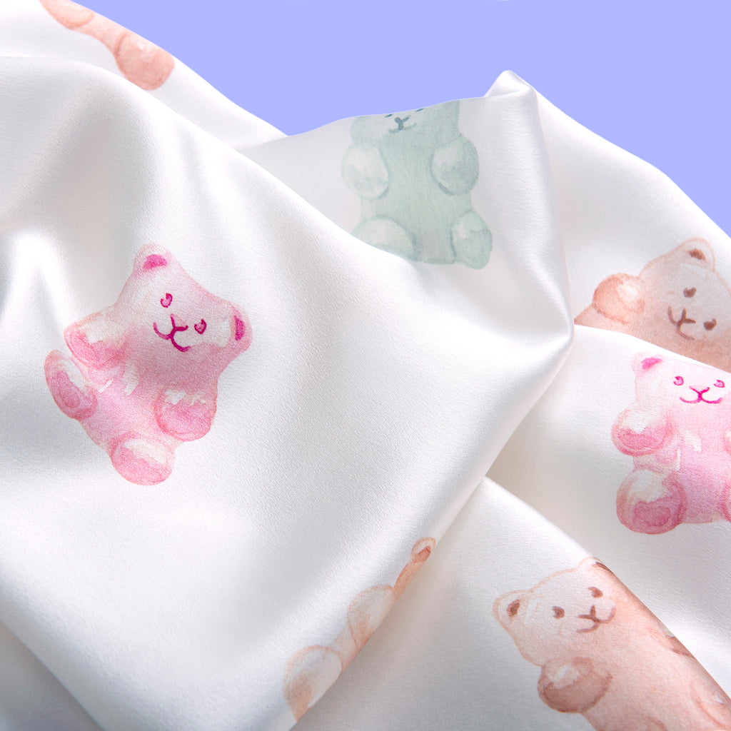 Rainbow Gummy Zippered Pillowcase