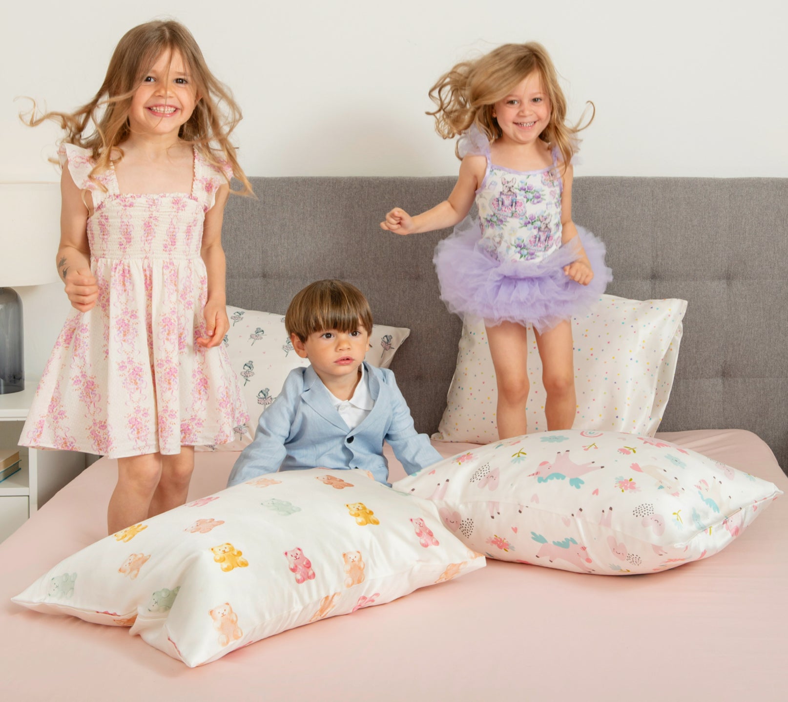 THE ROTATION SET - 3 SILK PILLOWCASES