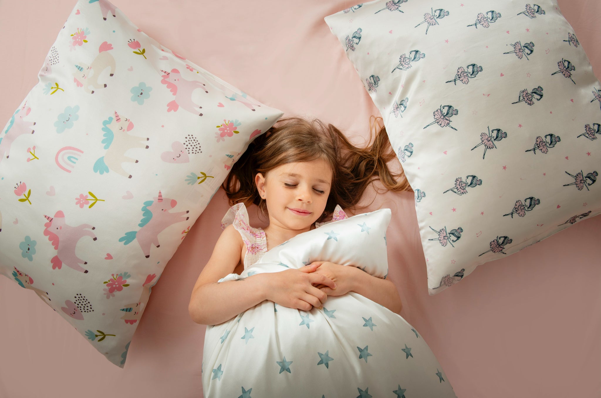 THE ROTATION SET - 3 SILK PILLOWCASES