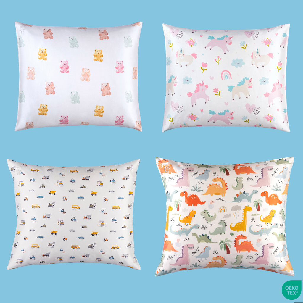 THE SIGNATURE SET - 4 SILK PILLOWCASES