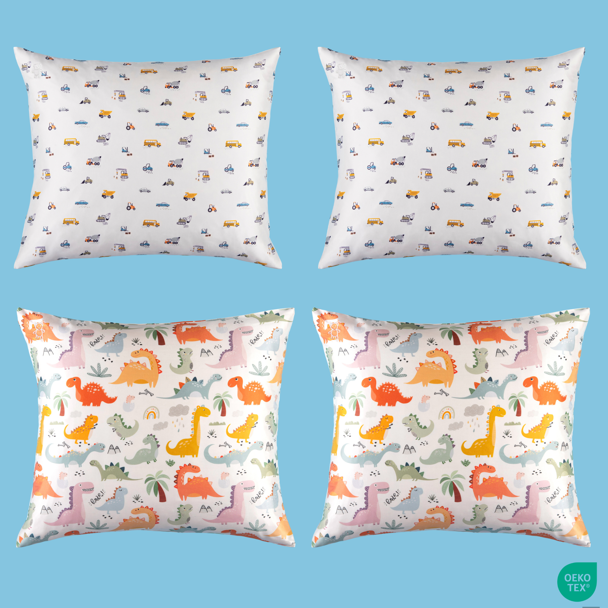 THE SIGNATURE SET - 4 SILK PILLOWCASES